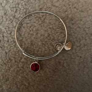 Silver alex and ani bracelet